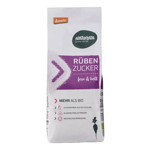 Rübenzucker - fein & hell demeter 500g | NATURATA