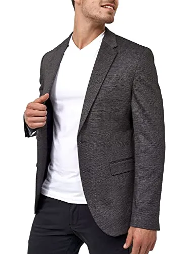 Jeff Anzugsakko Herren Oscar – Elegantes Slim-Fit-Jacket - Das Oscar Sakko von INDICODE bietet Herren einen stilvollen Look. Der klassische Blazer in Slim-Fit-Passform lässt sich mit zwei Knöpfen schließen und ist ideal für smarte Anlässe. Kombinierbar mit passender Hose und Hemd!