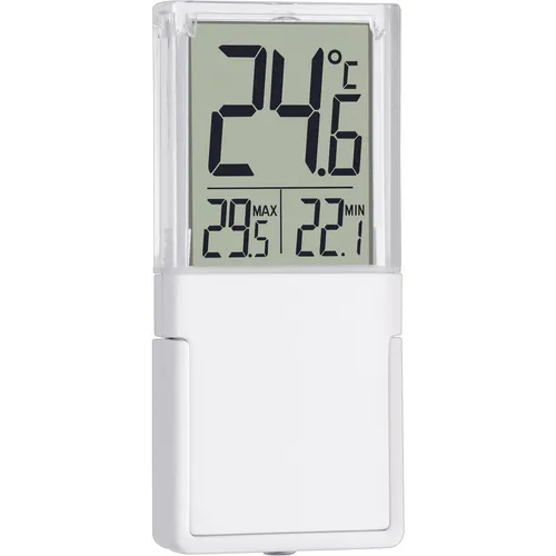 TFA Dostmann Vista Fenster-Thermometer Weiß 30.1030