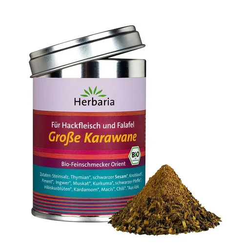 Herbaria Große Karawane Gewürzmischung Bio 90 g