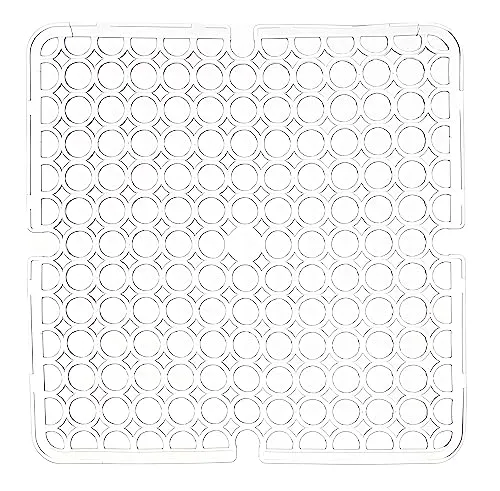 Kinvara SPÜLBECKEN Einlage 28x28cm eckig Spülbeckenmatte Spülbeckeneinlage Spülmatte Abtropfmatte Matte 98