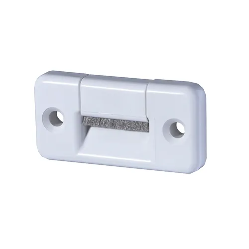 Maxi Gurtführung waagerecht weiss mit Bürste - Babytragen - Praktische Gurtführung mit integrierter Bürste für zusätzlichen Komfort und Sicherheit beim Tragen.