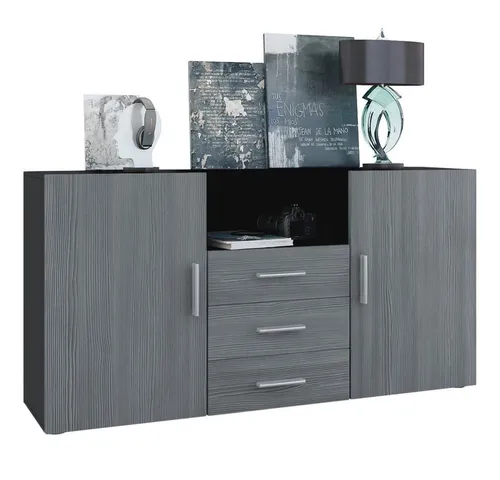 Vladon Sideboard Skadu in grau von Vladon