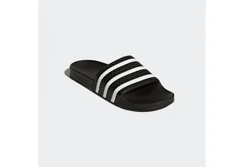 adidas Originals ADILETTE Badesandale schwarz 47 EU - Badeschuhe in Größe 47, sportlich und bequem, ideal für Schwimmen und am Strand, fällt klein aus – eine Größe größer bestellen!