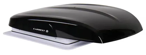 Carbest Dachventilator VanVent mit Fernbedienung, 40x40cm, schwarz