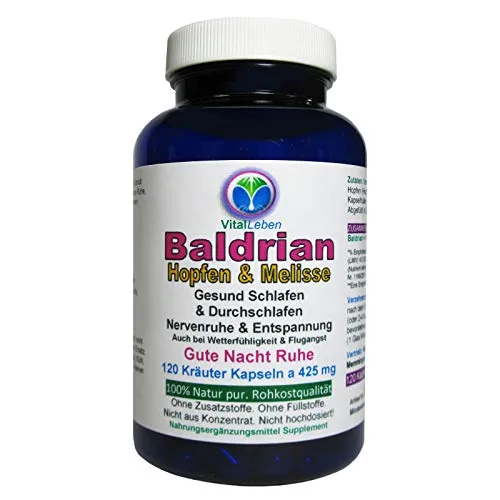 NERVEN BERUHIGEN ENTSPANNEN + GUTE NACHT 120 Kapseln