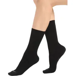 Icebreaker City Life Ultralight Crew Socken Schwarz S/M von icebreaker