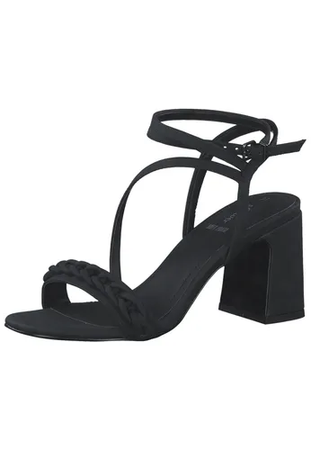 s.Oliver Damen Sandalen aus Kunstleder - Elegante Sandalen von s.Oliver aus hochwertigem Kunstleder. Mit praktischem Verschluss für optimalen Sitz und einem stabilen Blockabsatz von 8 cm. Perfekt für besondere Anlässe und vielseitig kombinierbar.