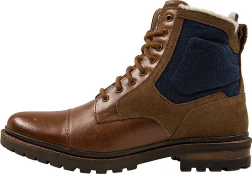 Nebulus Leder Winterstiefel BILL Herren – Warm und Stilvoll für den Winter - Die NEBULUS Leder Winterstiefel BILL für Herren bieten optimalen Komfort und Wärme dank der Merinowoll-Fütterung. Robuste Gummi-Sohle für sicheren Halt auf winterlichen Oberflächen. Ideal für Alltag und Outdoor-Aktivitäten.