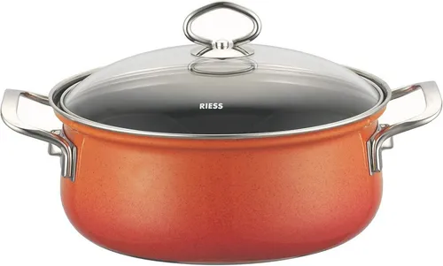 Riess Kasserolle mit Glasdeckel von Riess