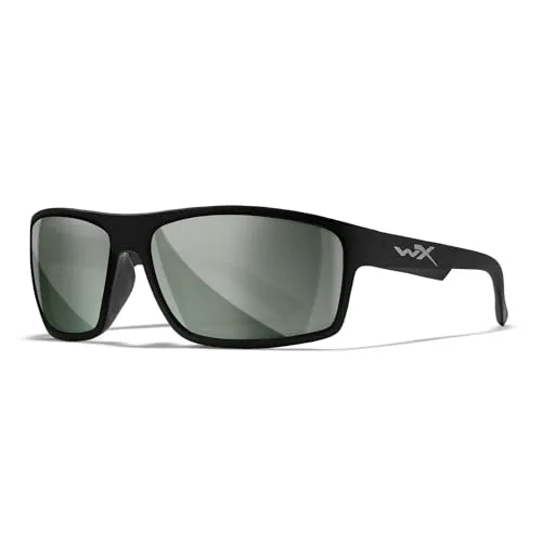 Wiley X │ WX Peak | Sonnenbrille Herren │ Ideal bei Outdoor-Aktivitäten | Sport Fahrradbrille Laufbrille Fischen Wandern │ Sportbrille │ 100% UVA/UVB-Schutz