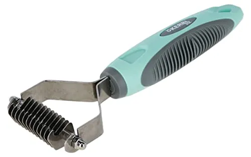 Kerbl Pet Fell-Entfilzungsstriegel 12 Messer, 18 cm