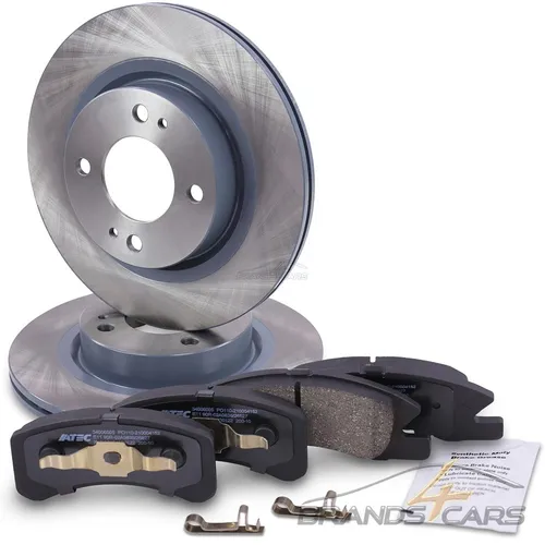 ATEC BREMSSCHEIBEN BELÜFTET Ø251 + BREMSBELÄGE VORNE FÜR MITSUBISHI SPACE STAR 6