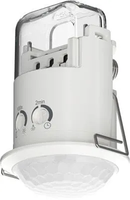 Theben PIRA T6 Mini Bewegungsmelder - Bewegungsmelder für Deckenmontage mit 360° Erfassungsbereich, ideal für die automatische Beleuchtungssteuerung in Innenräumen.