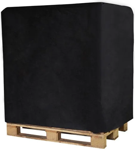 BioHelfer Palettenhusse für Industrie-, Europaletten und Gitterboxen, Abdeckplane, Palettenschutz,130x90x130 cm