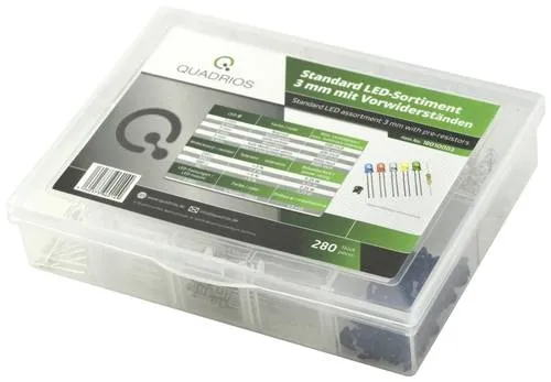 Quadrios LED-Sortiment in blau von Quadrios