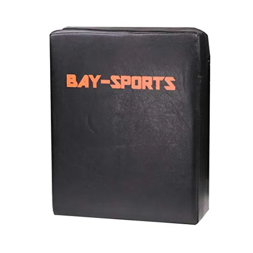BAY® QUADER MAN 30 x 25 x 12 cm - Körpershield, Schlagpolster, Schlagkissen, Pratze, Pratzen, Bodyshield, Kickboxen Thaiboxen Muay Thai, MMA, Krav MAGA,