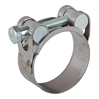 Riegler Gelenkbolzenschelle, Chromstahl 1.4016 (W2), 23 - 25 mm, 18 mm, GBS25ST