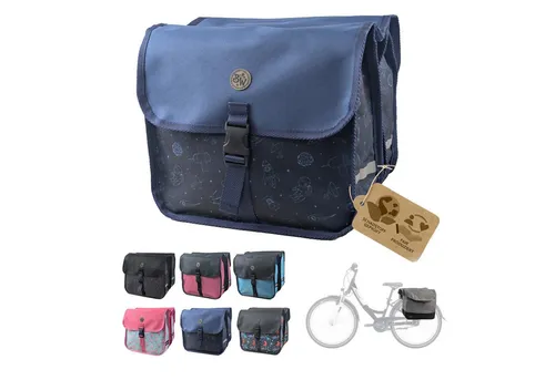 BambiniWelt Gepäckträgertasche für Fahrrad 20–26 Zoll – Robuste Fahrradtasche