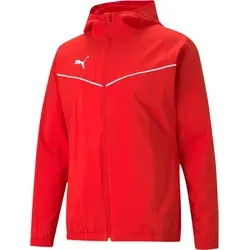 Puma Herren teamRISE All Weather Jacket in rot von PUMA