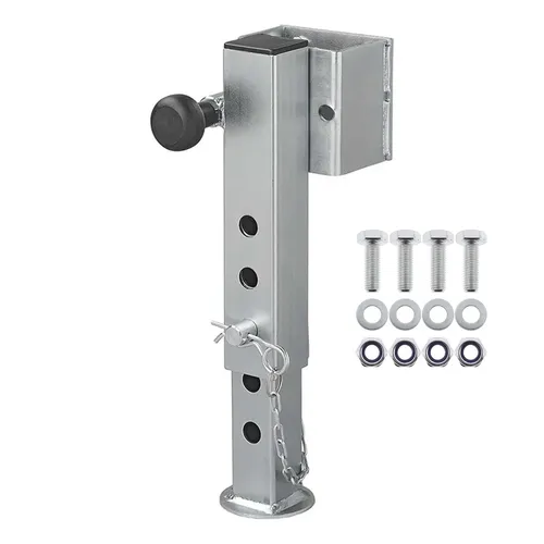 Anhänger Abstellstütze Fallstütze klappbar 346-546mm 1300kg Hub 200mm