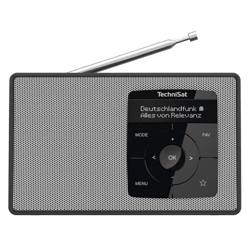 TechniSat DIGITRADIO 2 Tischradio DAB+ mit Bluetooth - Radios - Hochwertiges DAB+ Tischradio mit Bluetooth für kabellosen Musikgenuss und bis zu 10 Stunden Akkulaufzeit, ideal für Zuhause und unterwegs.