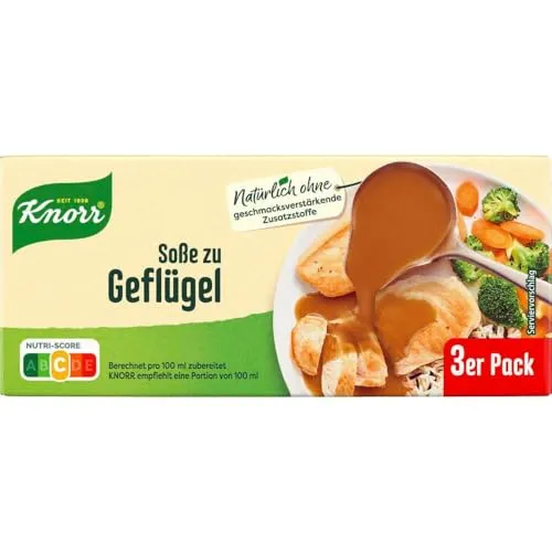 Knorr Soße zu Geflügel 3er Pack von Knorr