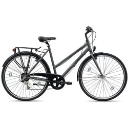 KCP City One Trekkingrad 28 Zoll Urban Bike - Trekking Fahrrad für Größen 155 - 175 cm, 7 Gänge, perfekt für Stadt und Freizeit. Genieße die Vielseitigkeit und den Komfort auf urbanen Straßen und Radwegen.