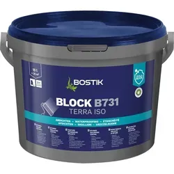 Bostik Block B731 Terra Iso Bitumen Isolieranstrich 10 Liter Eimer