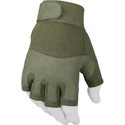 Mil-Tec Army Fingerless Gloves oliv, Größe XXL