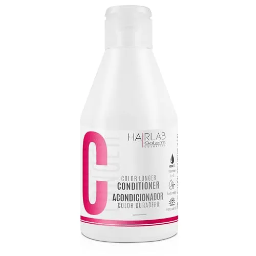SALERM - Haarspülung für gefärbtes Haar - Color Longer Hair Lab - 300 ml - mit Provitamin B5 und Vitaminen A und E - Versiegelt und pflegt die Farbe - UV Sonnenschutz - Ohne Sulfate und Parabene