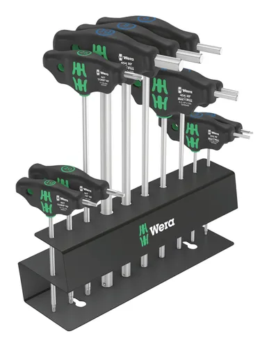 Wera Bicycle Set 6 - Innensechskant und Torx (TX), ideal für Fahrradreparaturen und präzises Schrauben