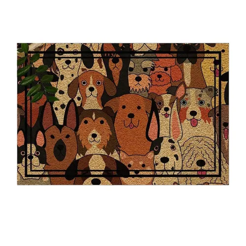 PVC Fußmatte Schmutzfang 40x60 cm - Vielseitig und Langlebig - Diese mehrfarbige Fußmatte aus 100 % PVC ist ideal zum Abfangen von Schmutz und Nässe. Mit den Maßen 40 x 60 cm passt sie perfekt vor jede Tür und sorgt für einen sauberen Eingangsbereich.