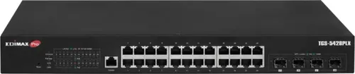 Edimax Pro TGS-5428PLX - Switch - surveillance, vlan, L2 - 24 x 2.5GBase-T + 4 x 10 Gigabit SFP+ (Uplink)