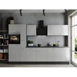 Respekta Küchenblock Oliver in grau von Respekta