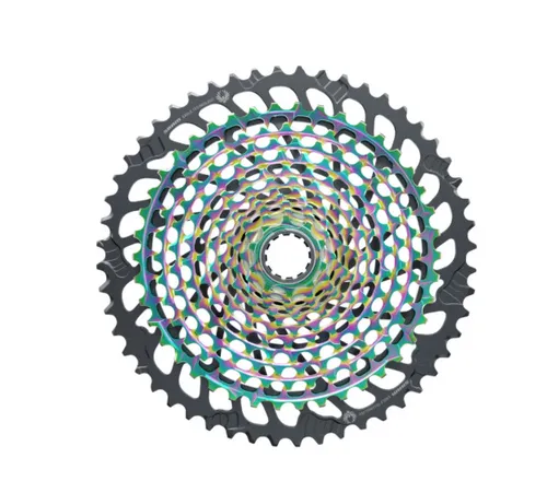 SRAM XG-1299 Eagle 10-50 Kassette - Rainbow - Kassetten für Mountainbikes und E-Bikes, 12 Gänge für präzise Schaltung und verbesserte Leistung im Gelände.