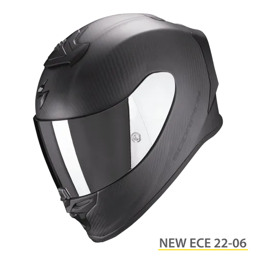 Scorpion EXO-R1 Evo Carbon Air Integralhelm - Matt-Schwarz - XS - Motorradhelm mit ultra leichtem Carbonfaser-Design, bietet maximale Sicherheit und individuellen Komfort durch aufblasbare Wangenpolster. Ideal für Racing-Enthusiasten!