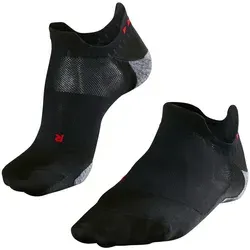 Falke RU5 Race Invisible Laufsocken Herren-Schwarz,Grau, Größe 46-48 (auch verfügbar in 42-43, 44-45)