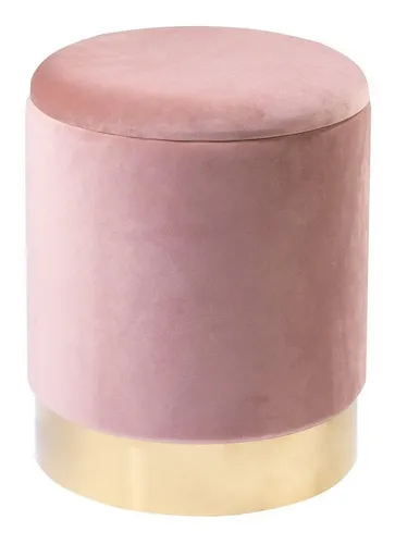 Home4You Sitzhocker Ø 36 cm in pink von Home4You