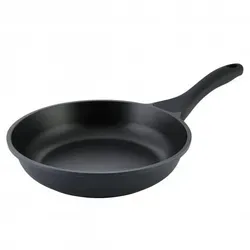 axentia Bratpfanne Blackline, Ø 24 cm - Ideal für gesundes Braten - Pfanne mit Antihaftbeschichtung für fettfreies Kochen und einfache Reinigung, perfekt für alle Herdarten.