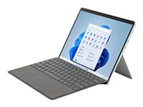 Microsoft Surface Pro 8 - 256 GB, 13 Zoll Intel Core i5, 8 GB RAM, Wi-Fi 6, hochauflösendes Display mit 2880 x 1920 Pixel