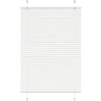 vidaXL Plissee Weiß 90x100 cm – Faltrollo für Fenster - Dieses elegante Plissee bietet Sicht- und Blendschutz, während es deinem Raum Stil verleiht. Aus langlebigem Polyester gefertigt, ist es pflegeleicht und einfach zu montieren – wahlweise mit oder ohne Bohren.