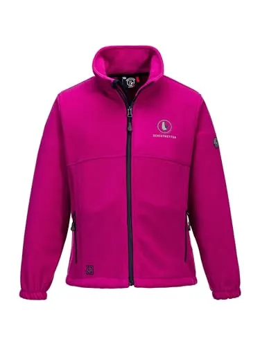 SCHIETWETTER Unisex Kinder Kinder Fleecejacke Carl, Übergangsjacke, Kurze Fleecejacke, Strick Fleecejacke, meliert, windabweisend