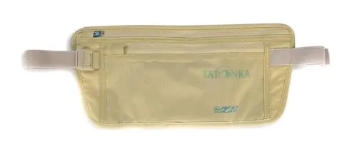 Tatonka Skin Moneybelt Int. RFID B - Flache Bauchtasche mit RFID-Blocker - Gürteltasche mit TÜV-zertifiziertem RFID-Schutz, ideal für sicheres Reisen und verstecktes Tragen unter der Kleidung. Maße: 14 x 28 cm, leicht und hautfreundlich.