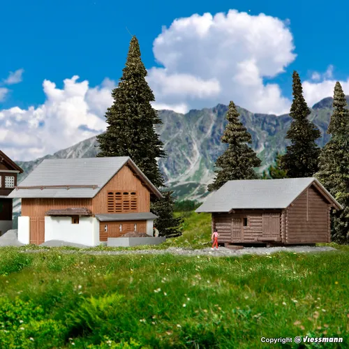 Kibri 36817 ( 6817 ) Spur Z - Stall mit Stadel in Elm  NEU und OVP