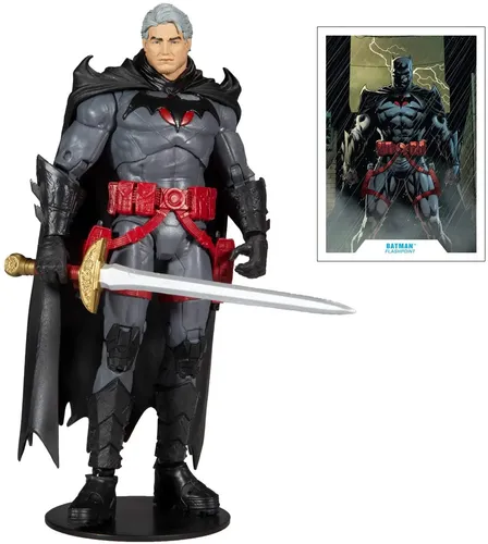 DC Multiverse Thomas Wayne Flashpoint Batman Unmasked 7-Inch Action Figure