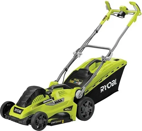 Ryobi RLM18E40H Rasenmäher - Netzbetriebener Rasenmäher mit 40 cm Schnittbreite, ideal für präzise und effiziente Rasenpflege in Ihrem Garten.