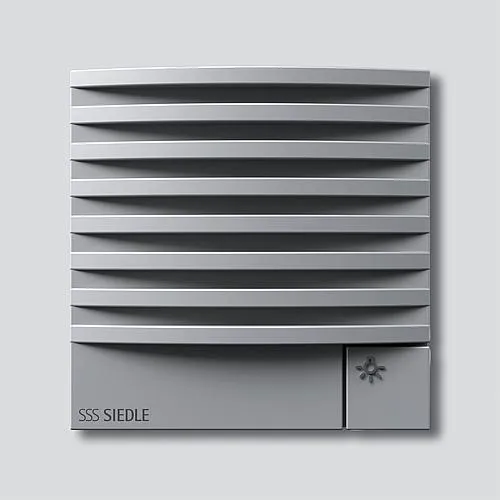 Siedle TLM 612-02 SM Türlautsprecher-Modul 1+N - Türlautsprecher-Modul für Siedle Vario, bietet integrierten Lautsprecher und Mikrofon für klare Kommunikation. Ideal für Unterputz- oder Aufputzmontage.