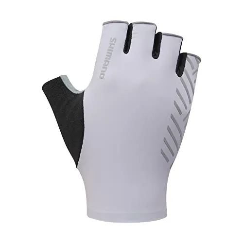 Shimano Advanced Gloves - Unisex Radhandschuhe in Grau - Sportliche Radhandschuhe für optimalen Grip am Lenker. Ideal für Rennrad, Mountainbike und Gravelbike. Hochwertige Materialien für besten Tragekomfort.