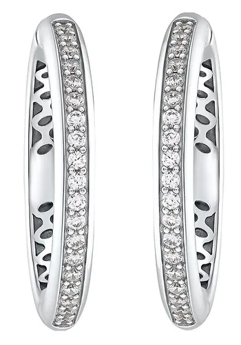 JOOP! Creolen Damen Ohrschmuck aus 925 Sterling Silber von JOOP!